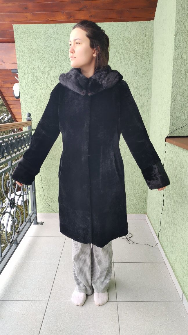 Haină blana naturala mouton