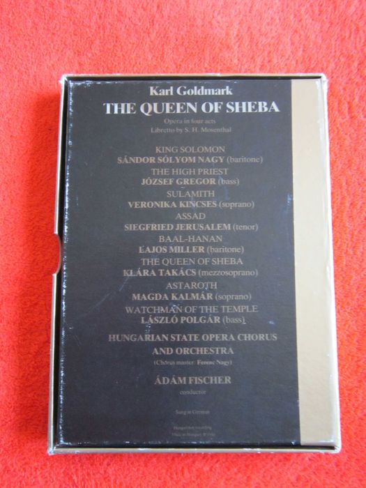 Regina din Saba Queen of Sheba Karl Goldmark,Ádam Fischer RAR