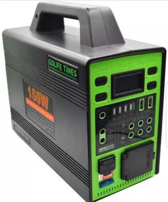 Kit Sistem solar iluminare led Gdlife GD-150 cu panou solar 4 becuri