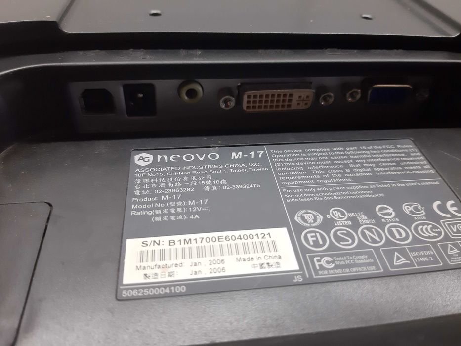 Monitor Neovo M-17