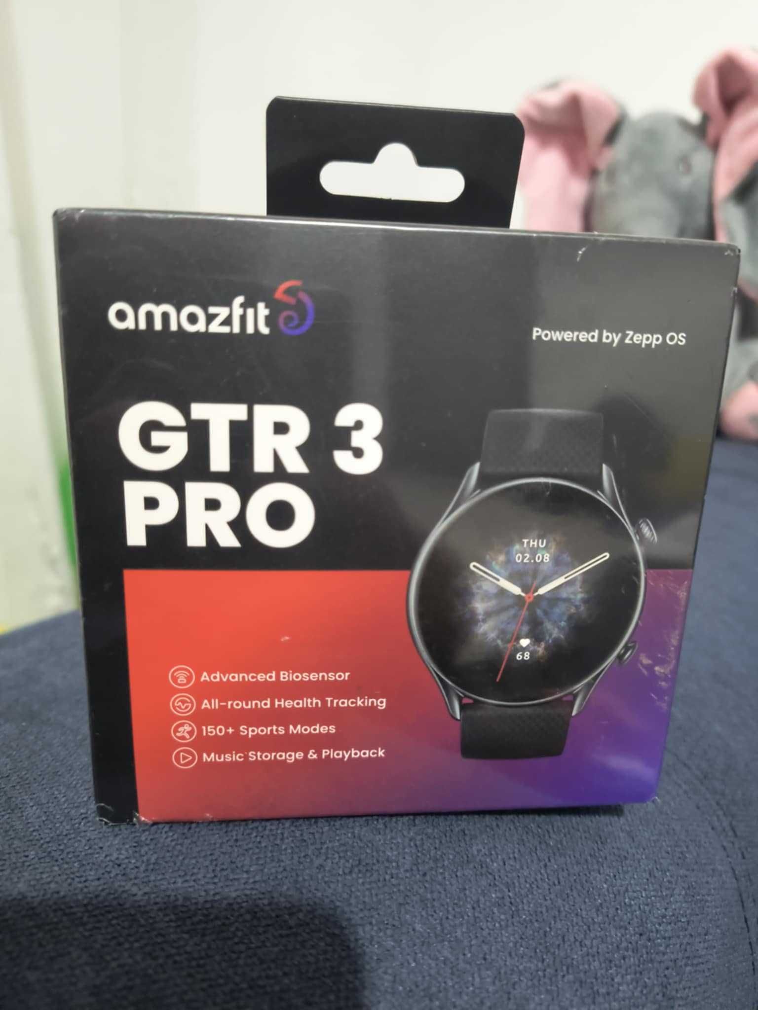 Ceas smartwatch Amazfit GTR 3 Pro, Infinite Black