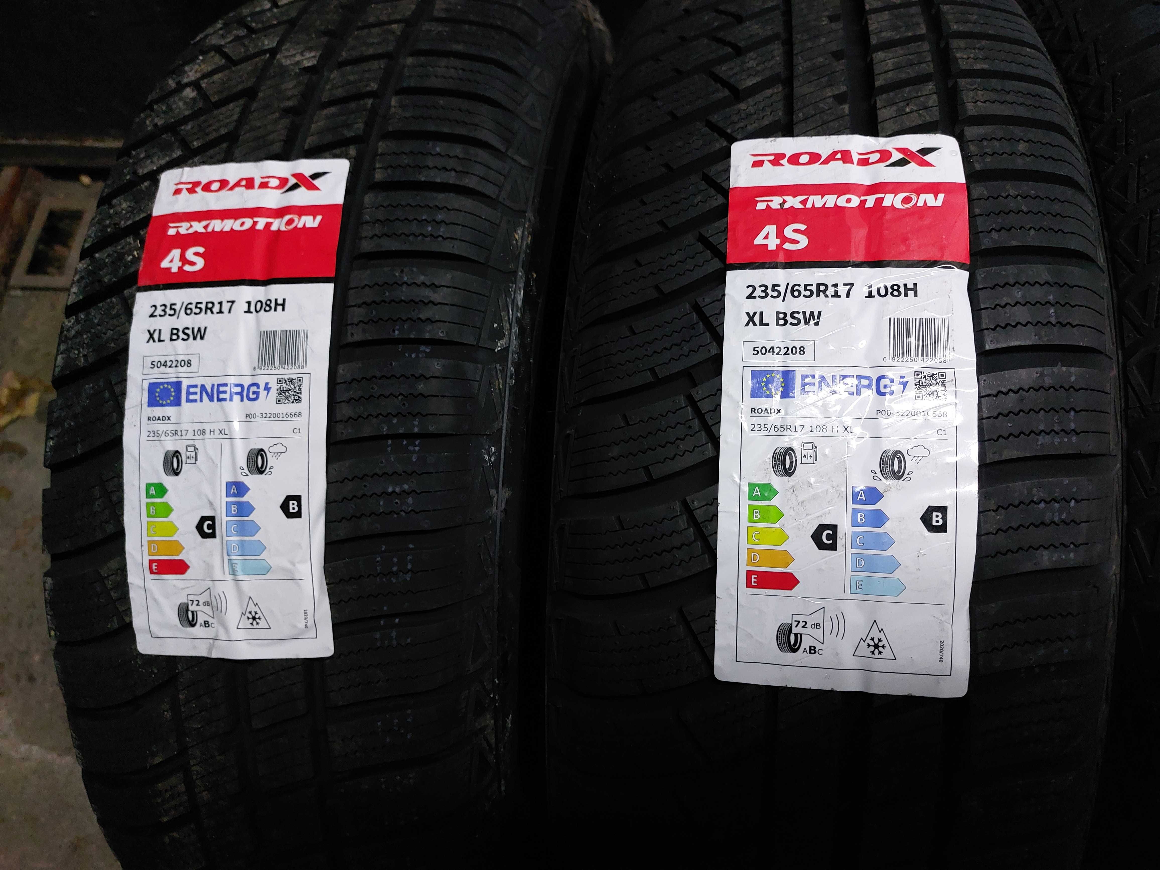 НОВИ всесезонни ROADX 235/65/17 108H DOT 2224
