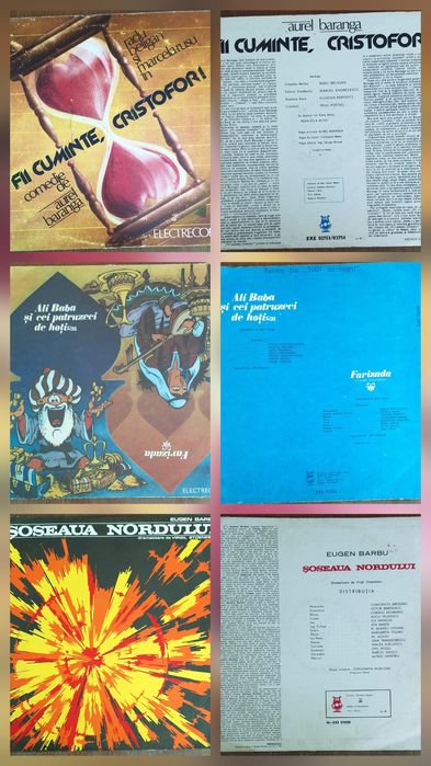 Lot 23 de viniluri Romanesti.