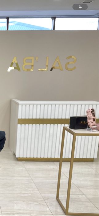 Ресепшн угловая для магазинов