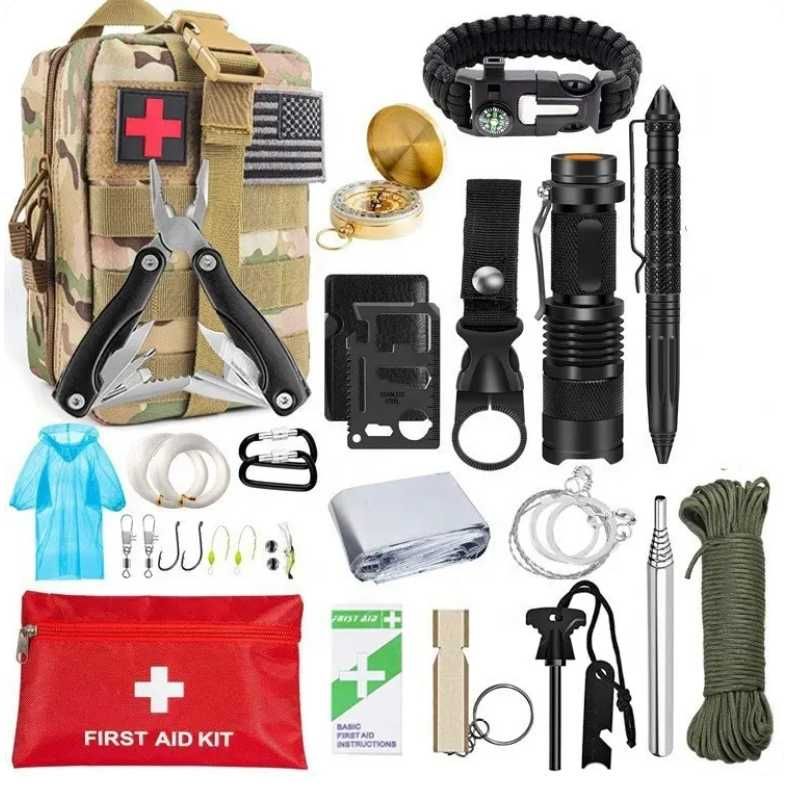 Kit Premium Pentru Supravietuire sau pentru Camping 42 piese