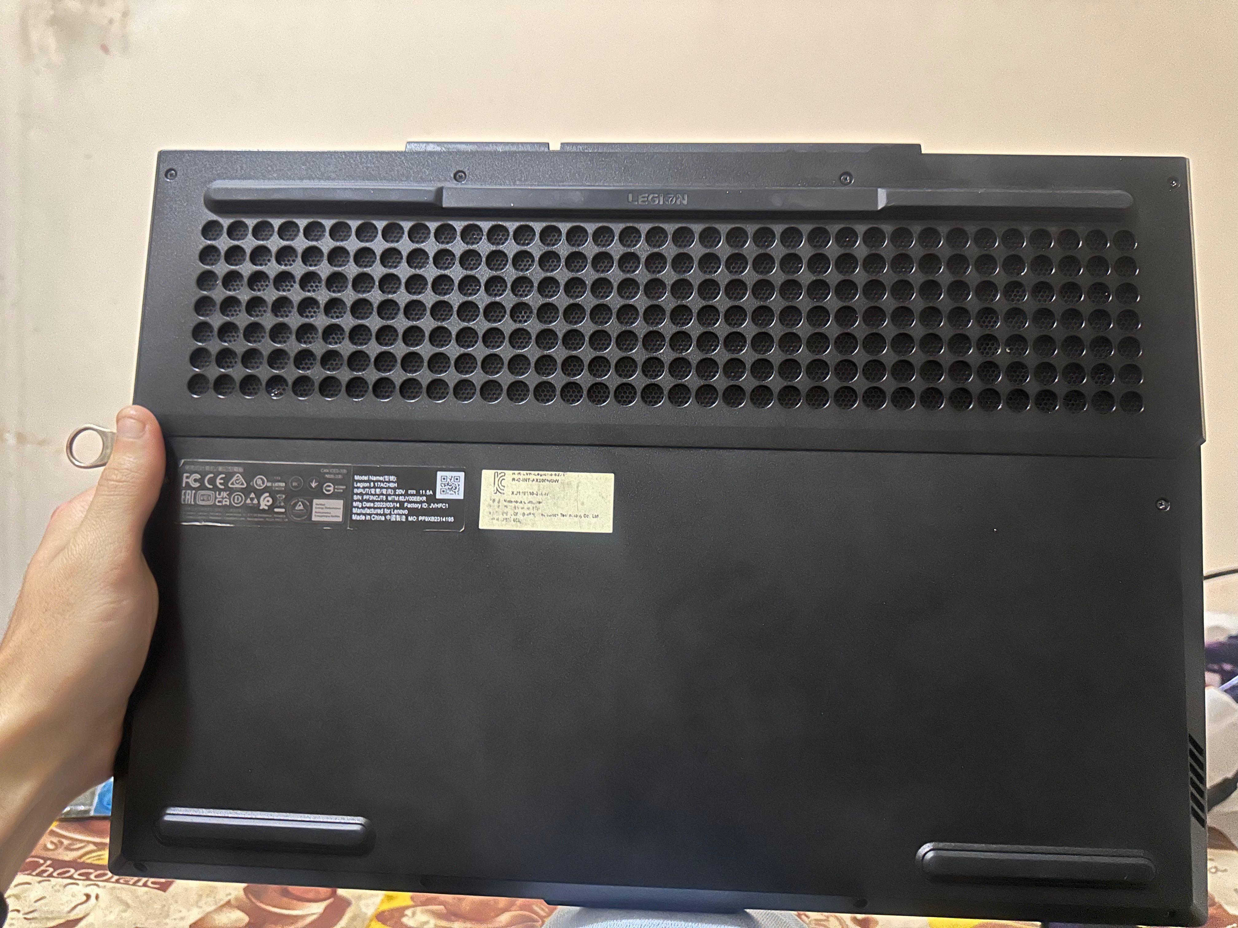 Lenovo legion 5 AMD Ryzen 17ACH6H (RTX 3060)