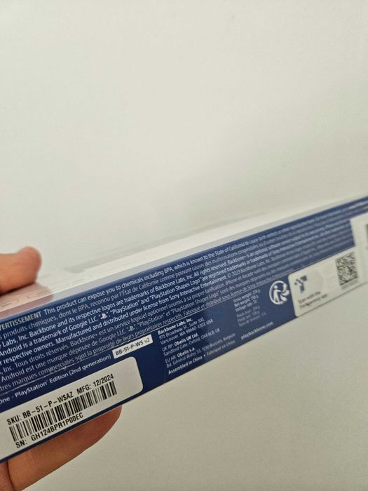 Playstation Backbone nou la cutie Garantie.