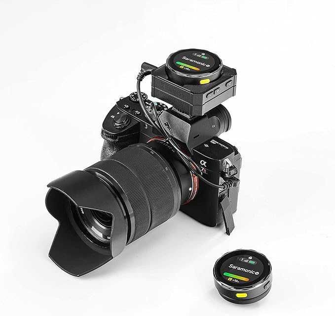Saramonic Blink Me B2 | Smart Wireless Mic System with Touchscreen