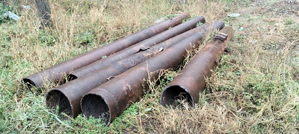 Țevi groase Ø 27 cm, 320 kg bucata – 27 bucăți