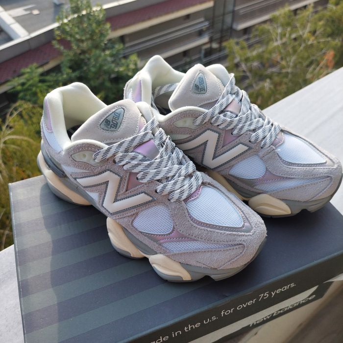 New Balance 9060 Light Grey White 38-39