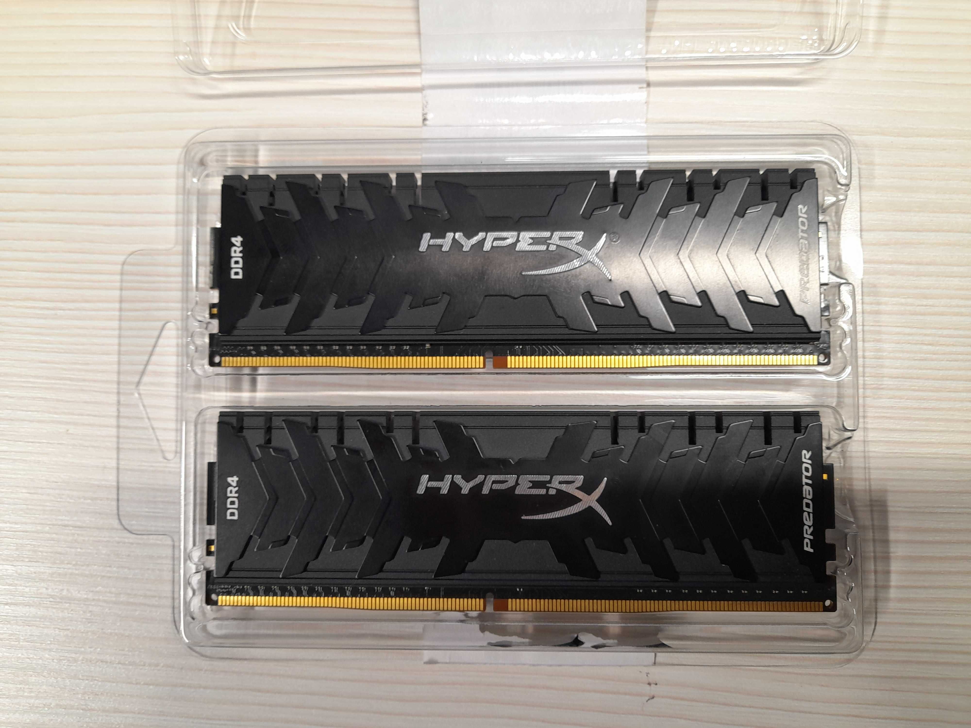 Vand Memorii Kingston HyperX Predator 8GB (2x4GB) DDR4 3200MHz