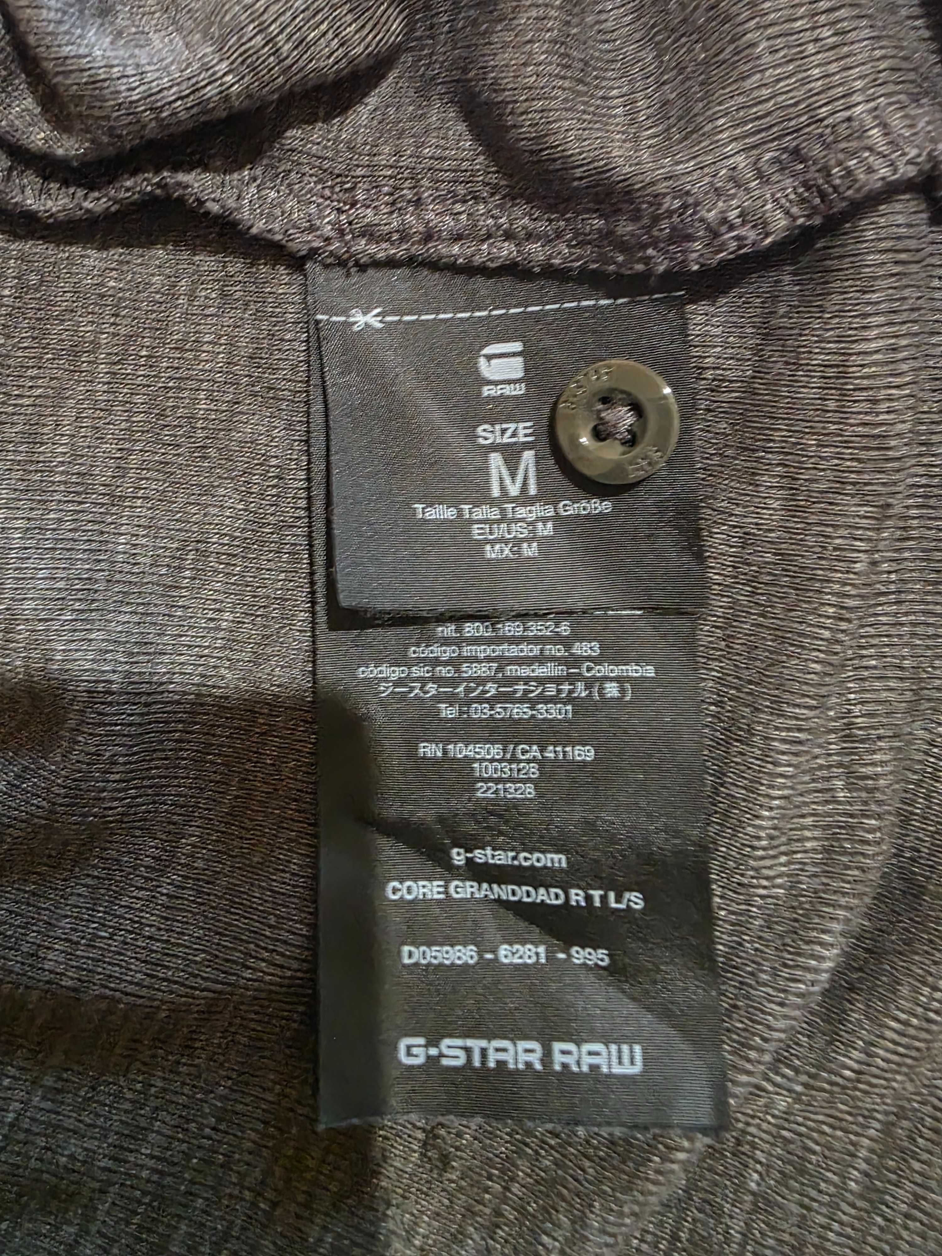 Нова G-Star Raw Мъжка Блуза Джърси С Дълаг Ръкав Раз.M