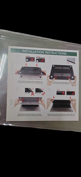 Калъф MacBook Pro 16+протекто+силиконова защита за клавиатурата