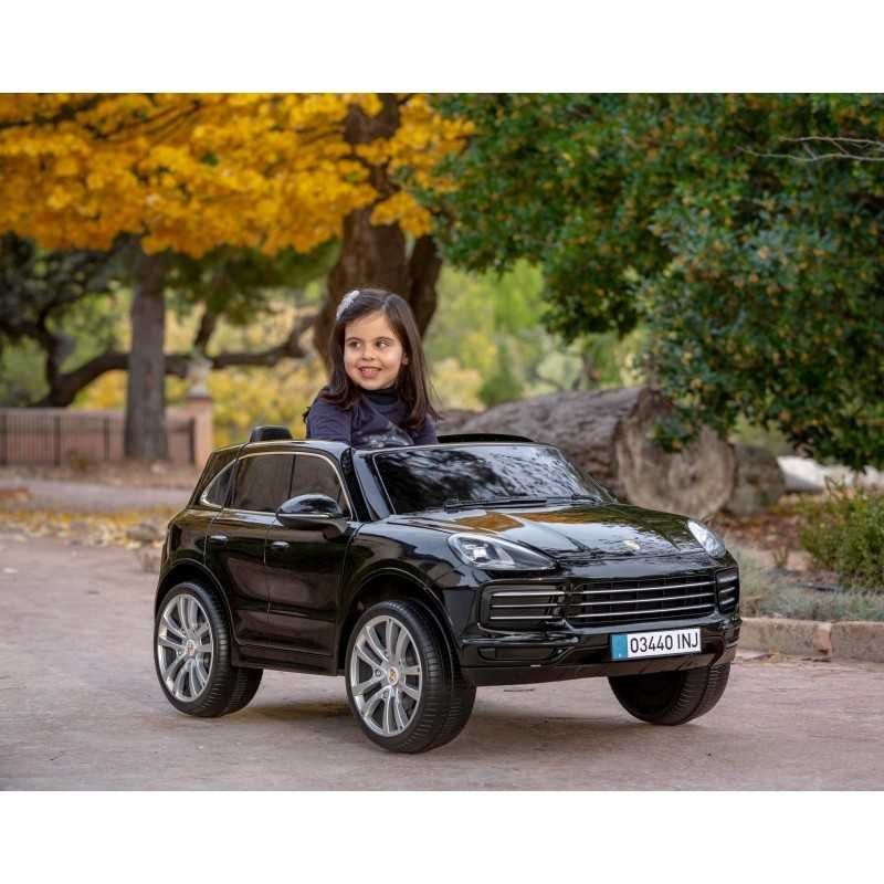 Лицензиран Акумулаторен Джип Porsche Cayenne, 70W, 12V7AH, Двуместна