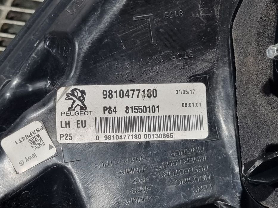 Stop Stanga Peugeot 3008 II 2016 - 2020 SUV 4 Usi (1316) Cu led 981047718000130865