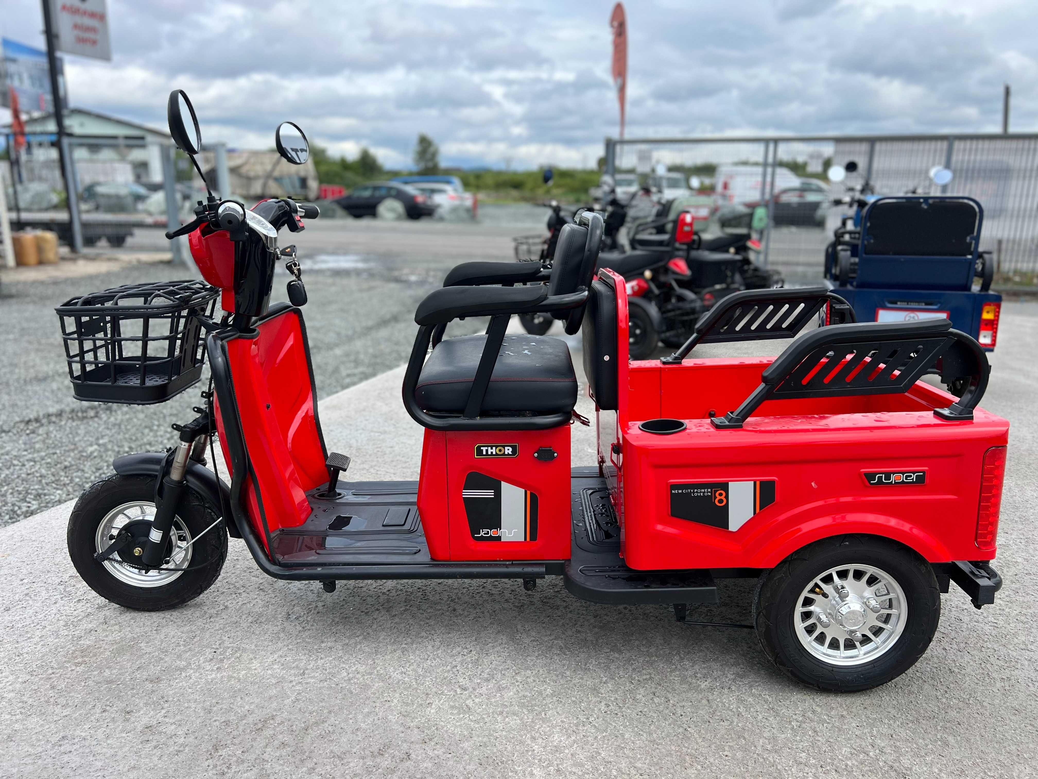 Triciclu Thor S XLong2 triciclu electric tuk-tuk 600 w agramix