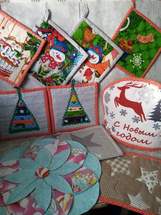 Новогодние прихватки