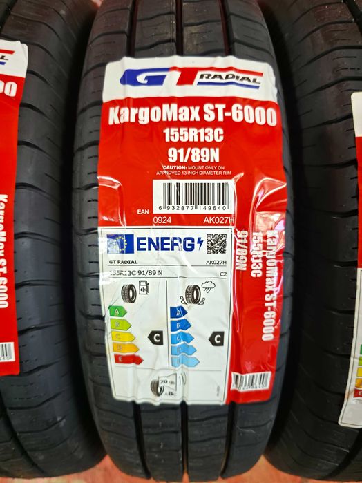 Anvelope Trailer Platforma Rulota - 155R13C - NOI - DOT 5024 !