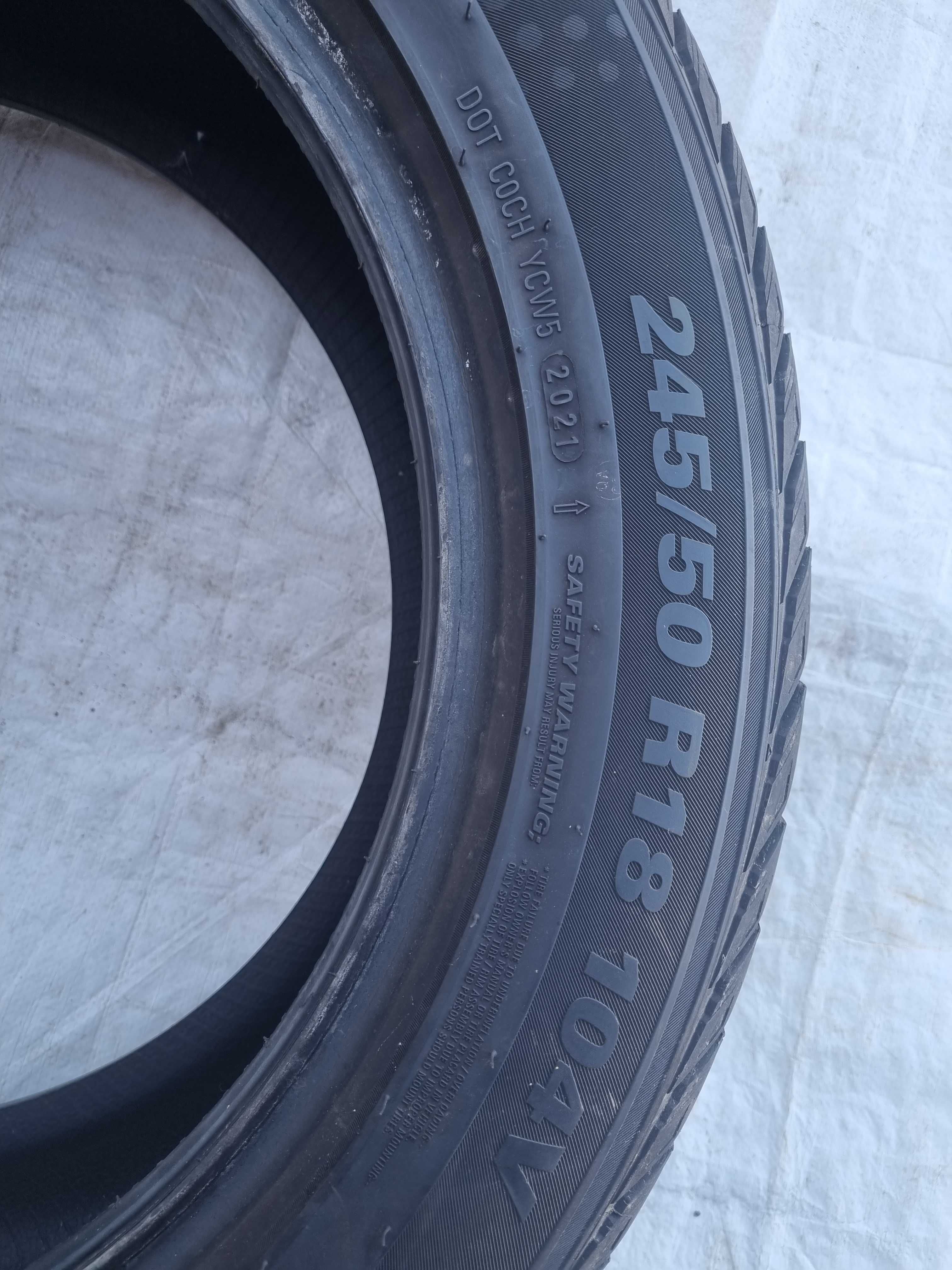 Anvelopa 245 50 18 KUMHO WinterCraft WP 71 Iarna Dot 2021  1 Bucata