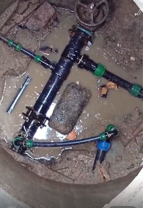 Водопровод под ключ с документами.Врезка под давлением.Замена задвижек