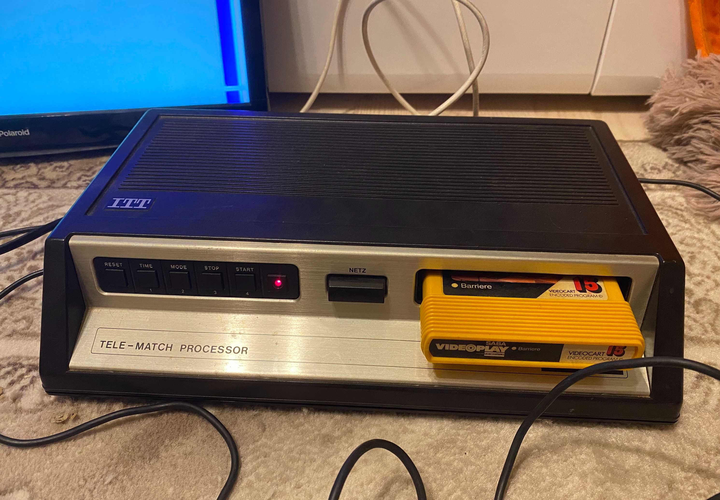 Consola ITT Tele-Match Processor din 1978 - completa - functionala