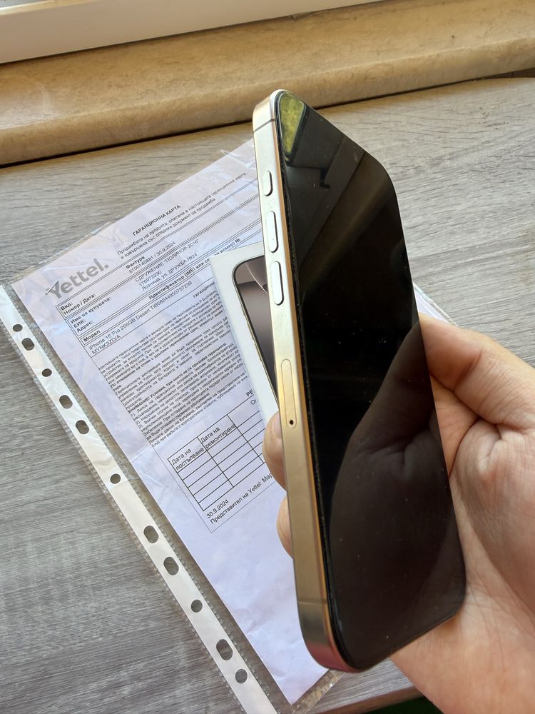 Iphone 16 Pro 256гб - гаранция Yettel