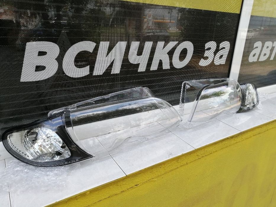 БМВ Е46 фейслифт BMW E 46 стъкло фар мигач капаци мигачи 01-05