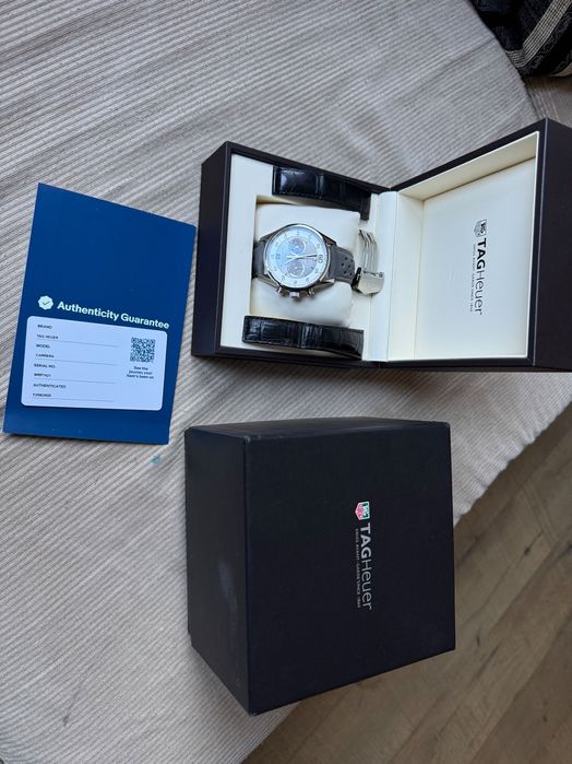 Tag Heuer Carrera Flyback cal.36 Zenith El Primero механизъм 43мм