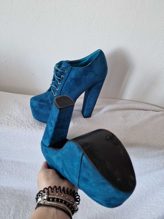 Botine Lavanda Albastre