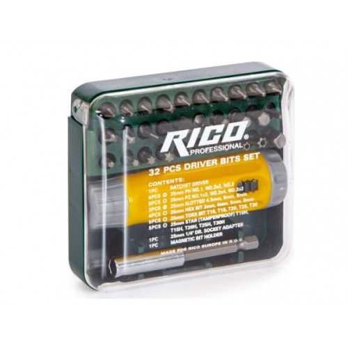 Комплект отвертка с битове RICO 32части