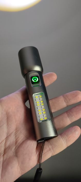 Lanterna LED Aluminiu/5 Moduri De Iluminare/Incarcare Tip-C