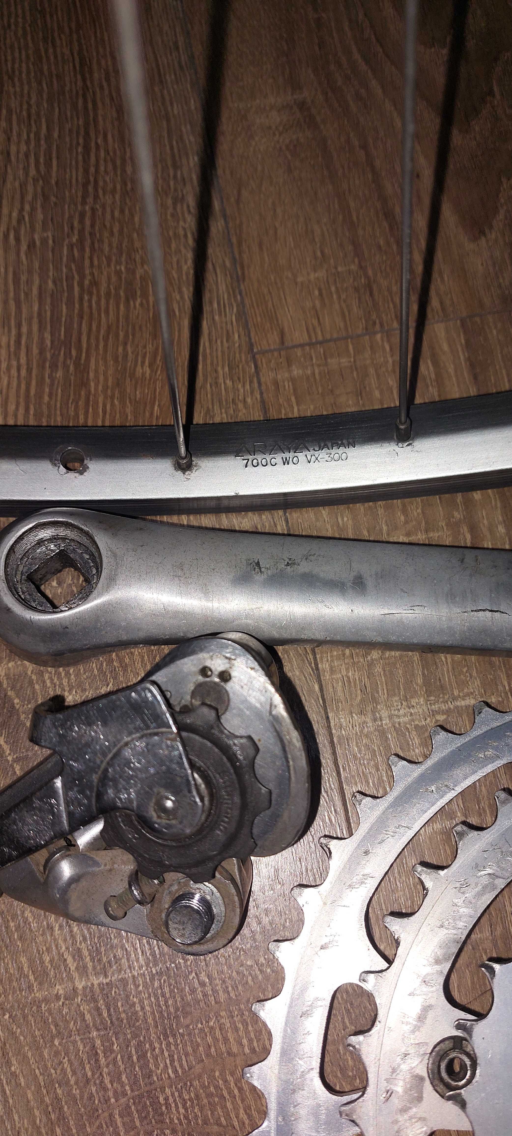 Groupset vintage Shimano Deore LX M550 (angrenaj, butuci, schimbator)