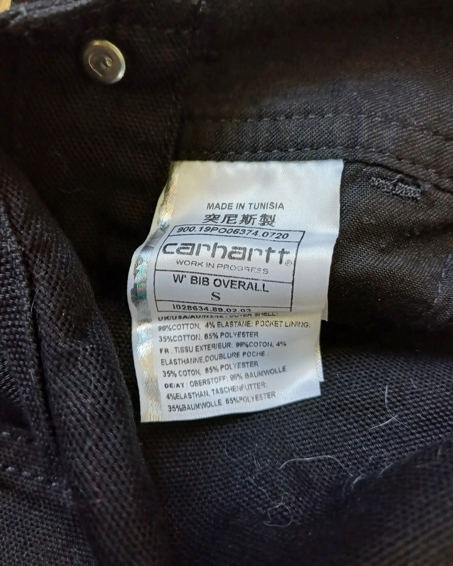 Carhartt W Bib Overall