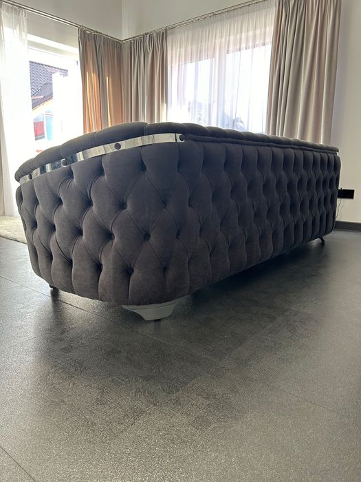 Canapea chesterfield , 3  locuri