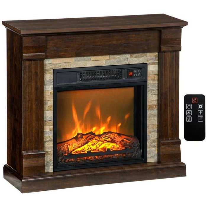 Semineu Electric de Podea cu Timer