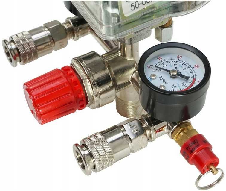 Presostat 380V trifazic regulator presiune manometru (V81209)