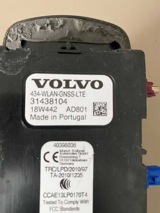 Antena Volvo S90 V90 XC60 XC90 2018-2024 31438104