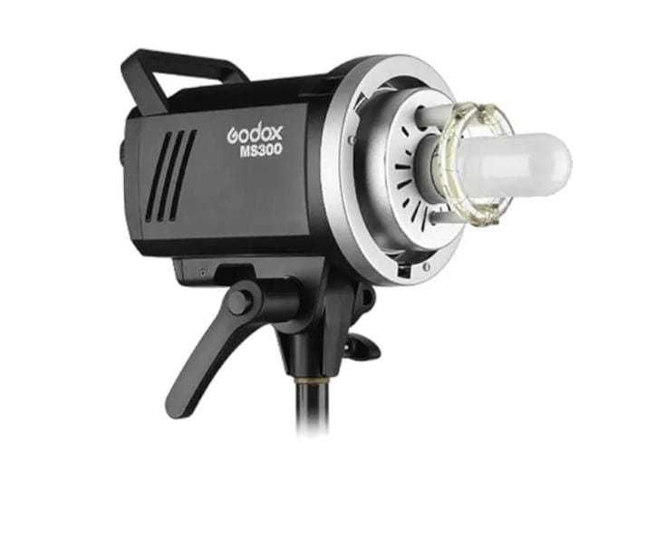 Kit studio godox ms 300 + suporti stative background