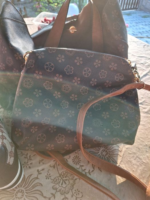 Дамска чанта с обувки комплект