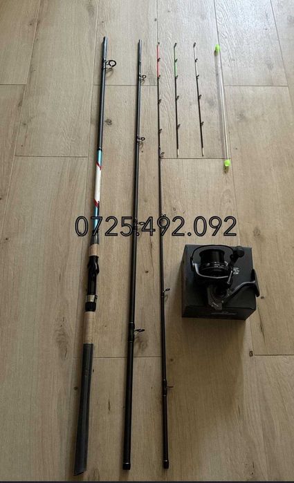 Set Feeder - Lanseta FL Royal X Feeder si mulineta FL Noble 7500