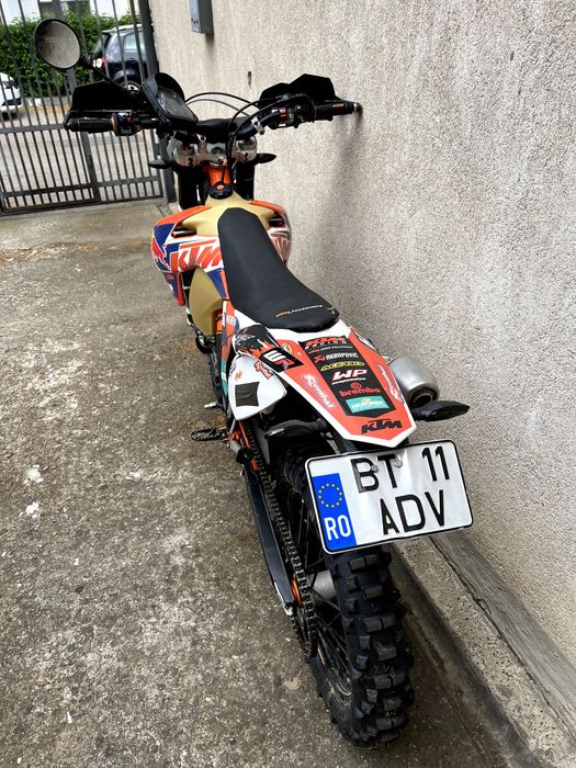 KTM 350 EXC-F 4T an 2014, inmatriculata, 215 h, revizie motor, enduro