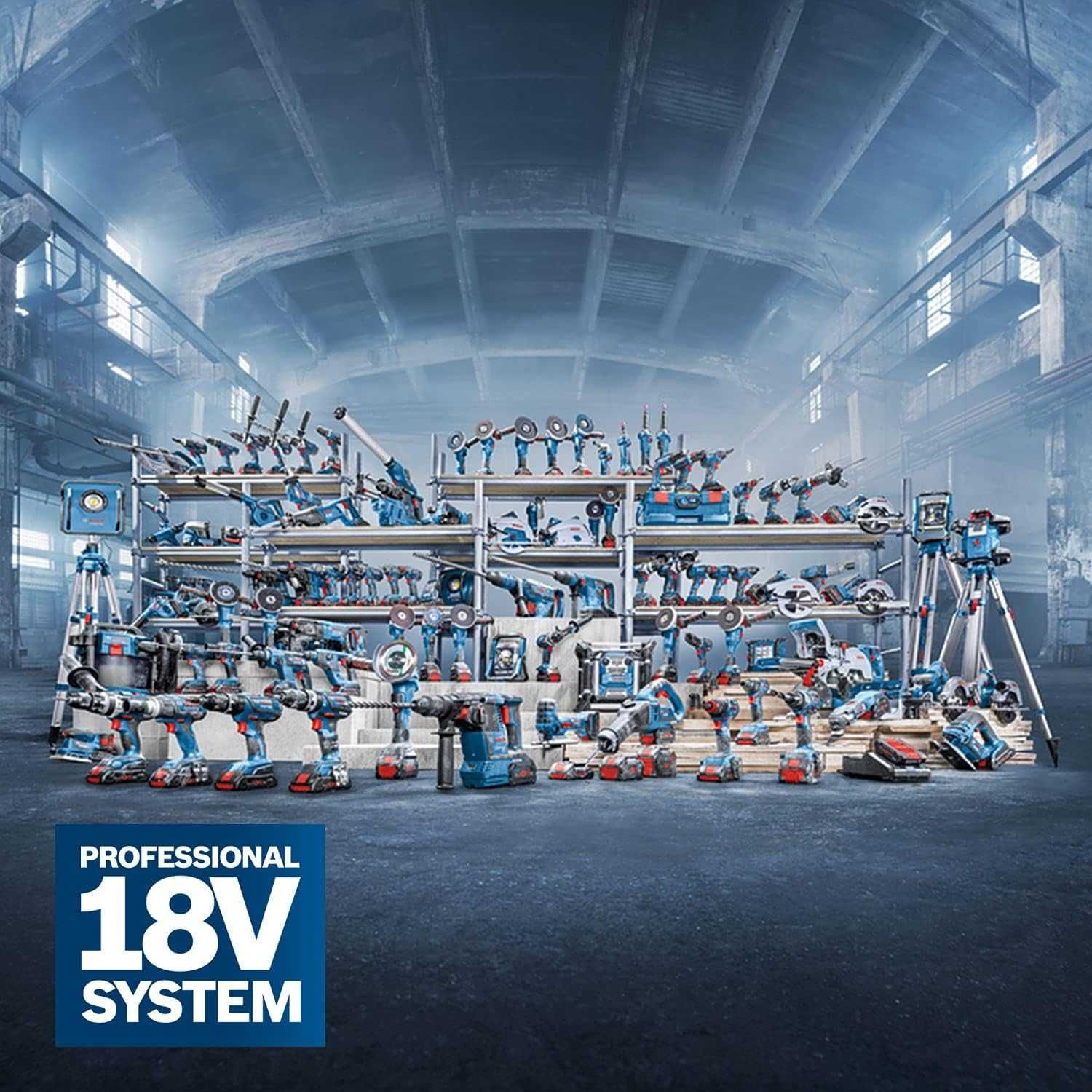 Акумулаторен прободен трион Bosch GST 185-LI с 2 батерии 4 Ah зарядно