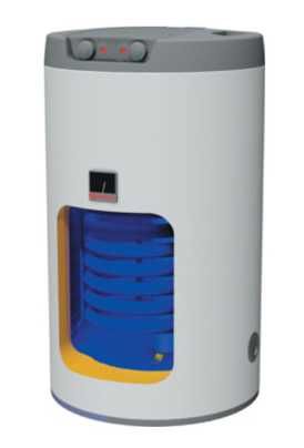 Boiler 125l cu serpentina 32kw si rezistenta electrica 2.2 kw