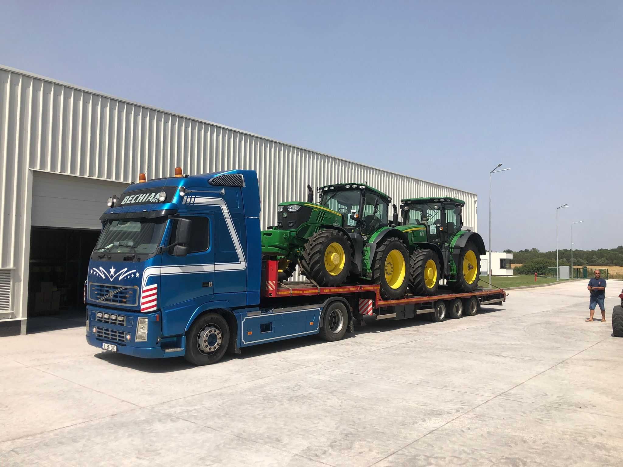 Trailer transport utilaje Calarasi,Slobozia,Tandarei,Fetesti,Lehliu