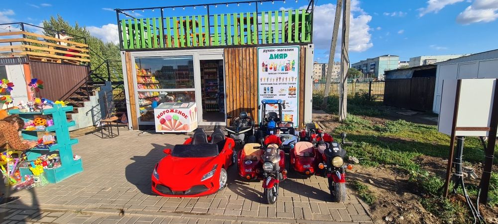 Киоск контейнер павильон