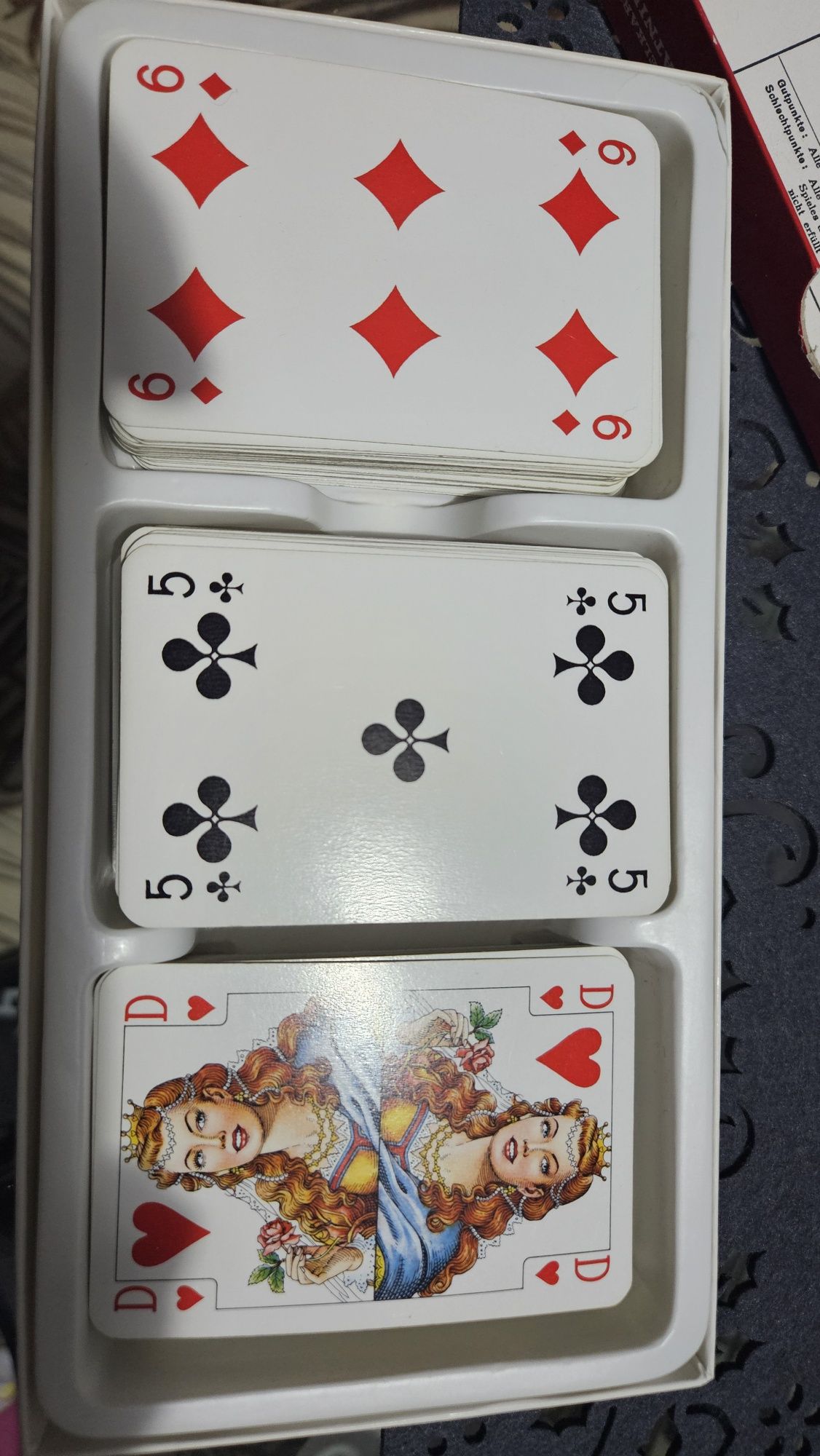 Set carti de joc originale Poker/ Samba Canasta