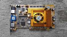 Placa video de colectie ASUS Geforce 3 Ti 200 DELUXE 64MB AGP