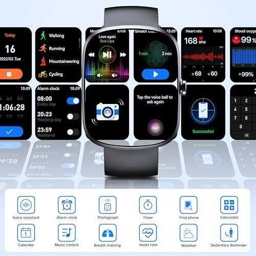 Нов Универсален смарт часовник – разговори, крачкомер, здравен монитор