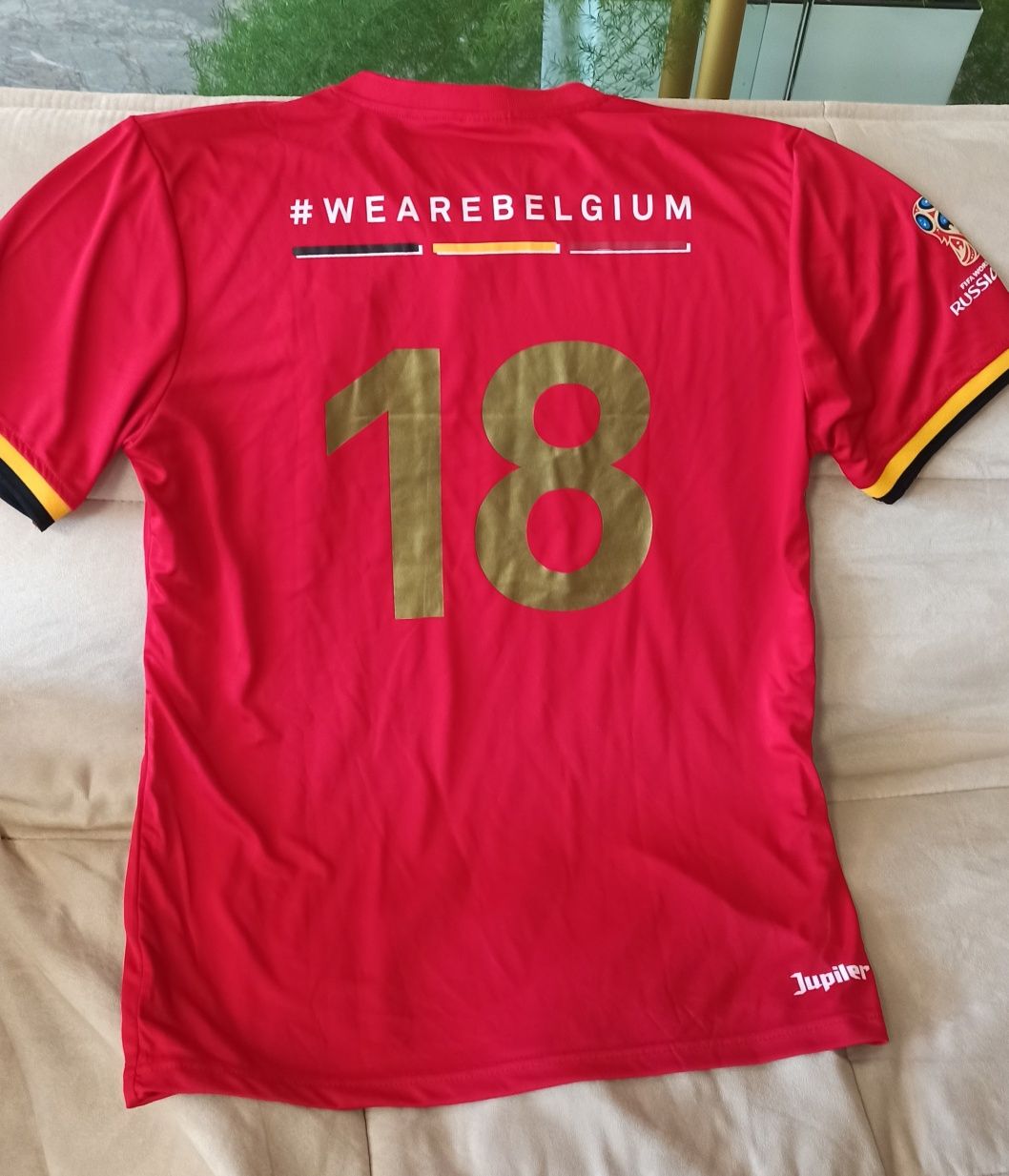 Мъжка футболна тениска Belgium