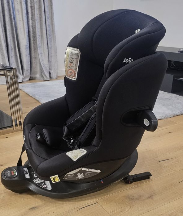 Scaun auto Joie i-Spin 360° Gray Flannel, nastere - la 4 ani cu baza I
